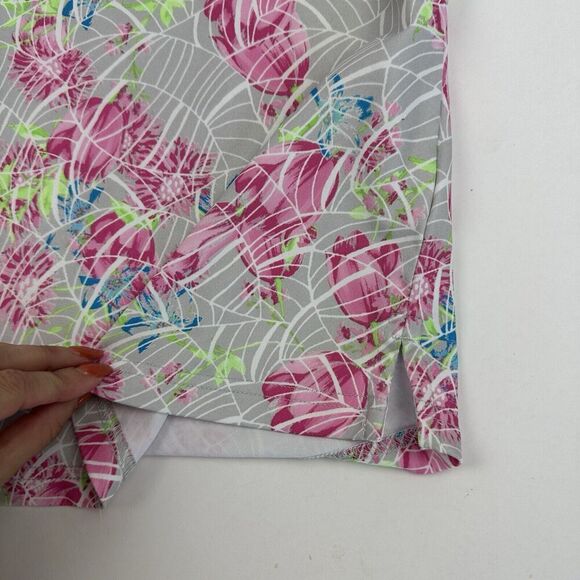 Pebble Beach Dry-Luxe Performance Multicolor Sleeveless Polo 1/4 Zip Neck XL - Picture 5 of 9